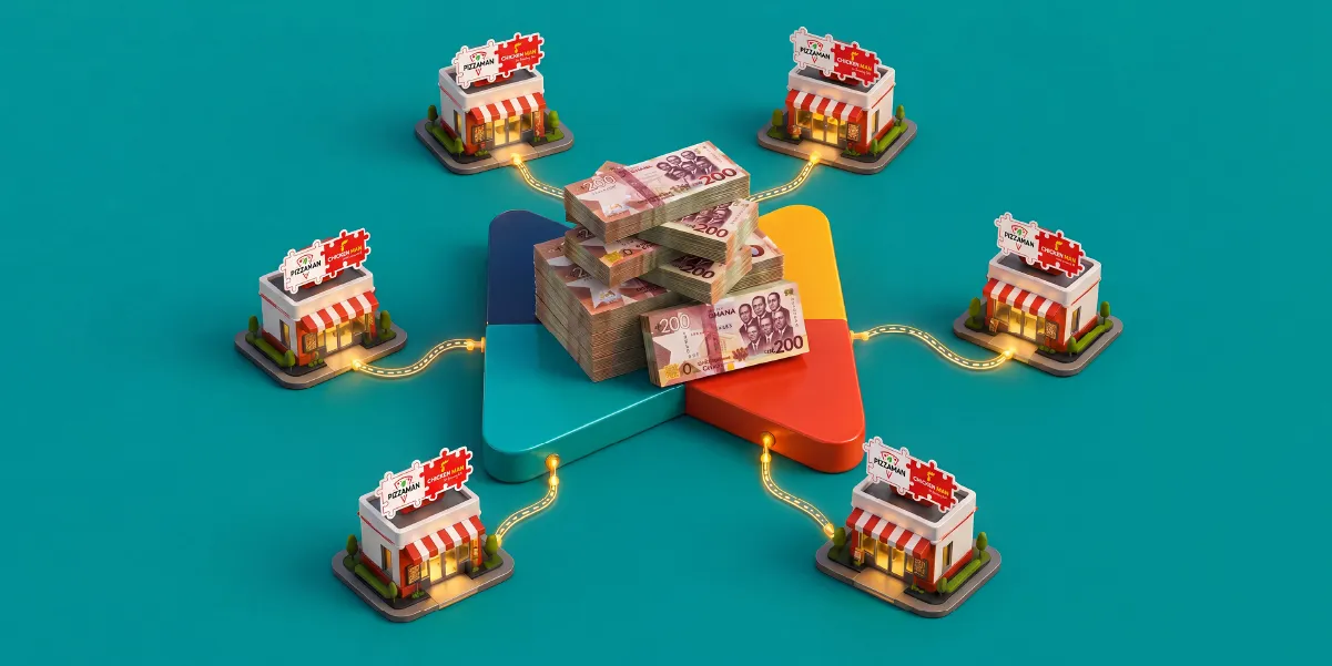 How Hubtel helped Pizzaman Chickenman turn 90 branches into a single, connected payment operation processing GHS 107M a year