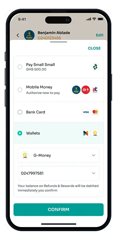 Make payment
