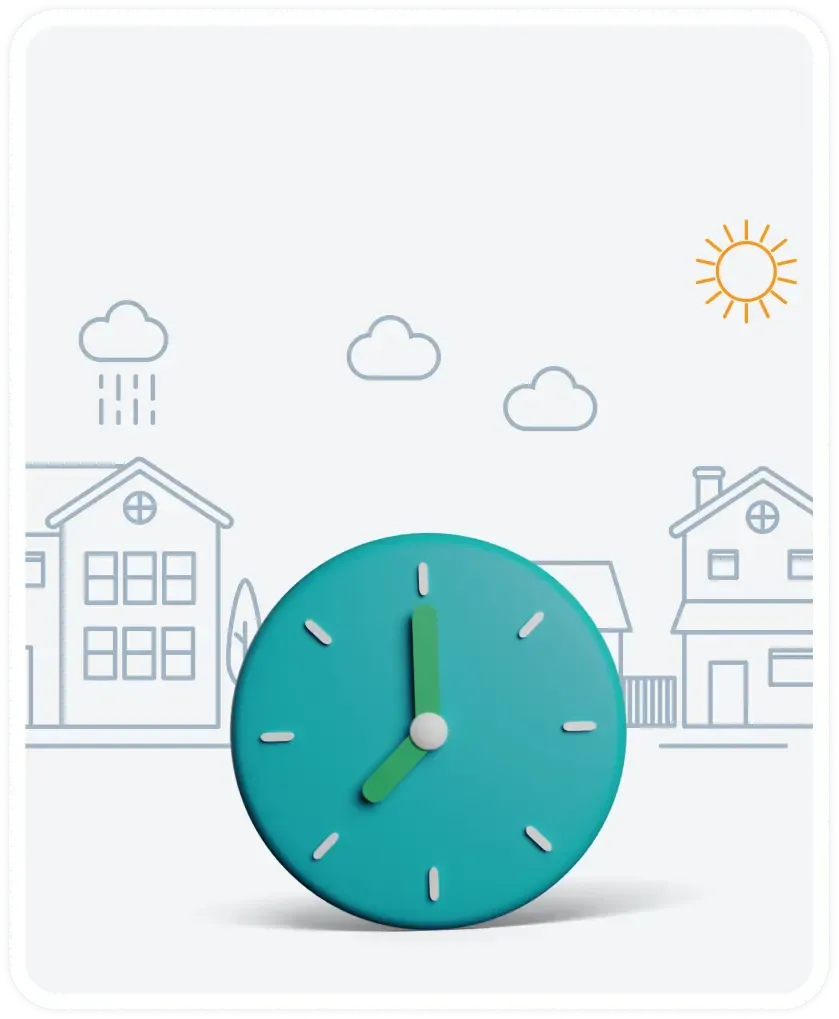 1% of Time illustration