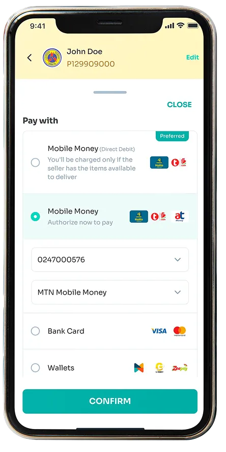 Make payment
